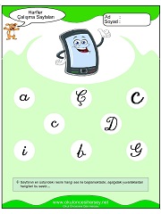C Sesi Çalışma Sayfaları